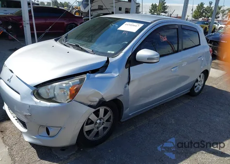 2015 Mitsubishi Mirage Es из США, поврежденный, VIN ML32A4HJ5FH054272